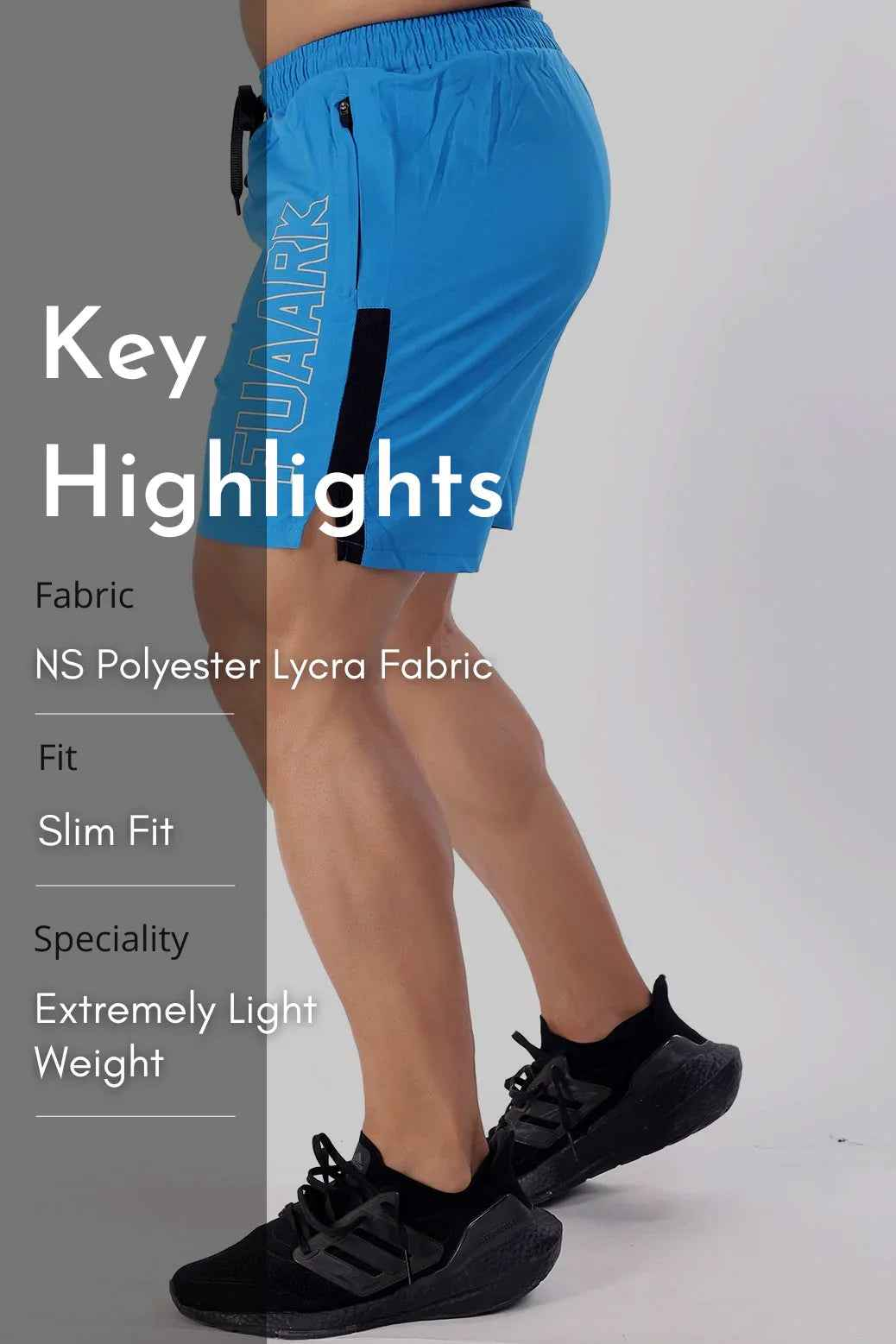 Studio Shorts Sky Blue