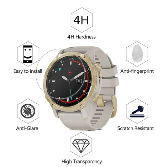 Screen Protectors for Garmin Descent Mk2S (Pack of 5) Habicare