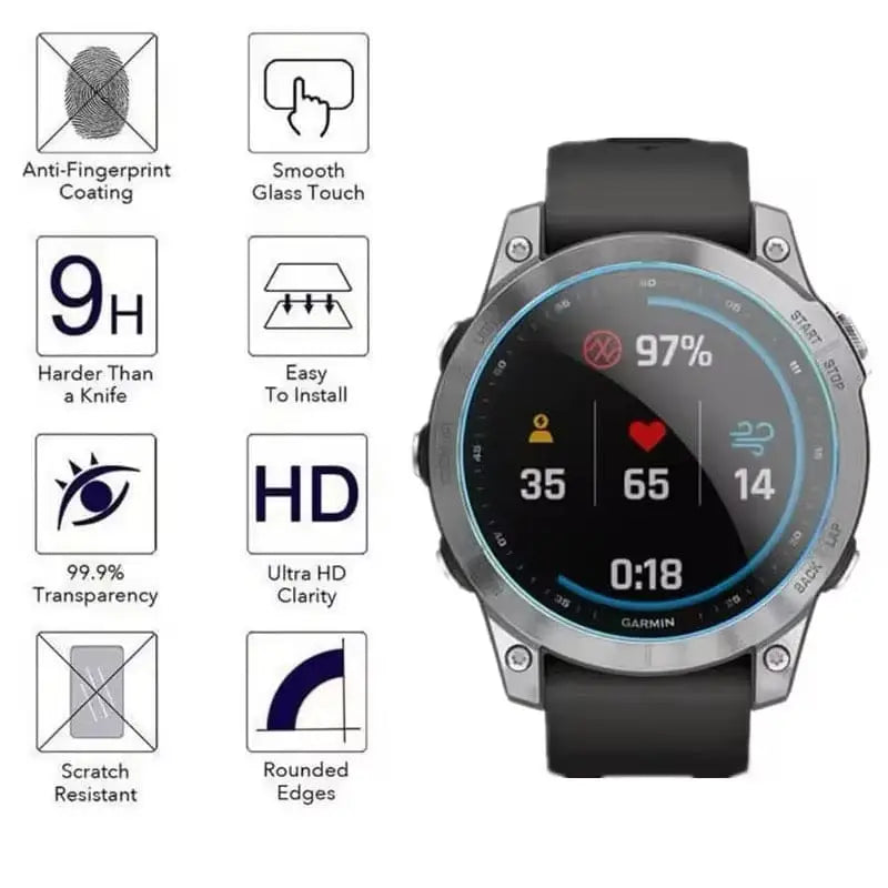 Screen Protector for Garmin epix Pro (Gen 2) 42mm (Pack of 5) Habicare