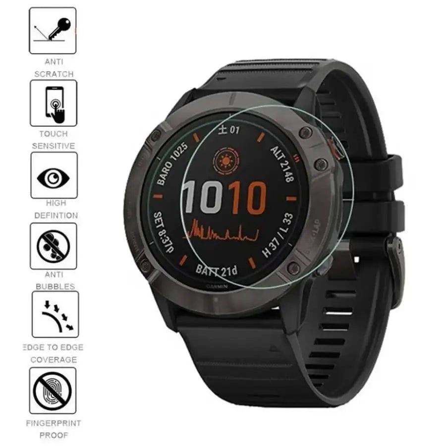 Screen Protectors for Garmin fenix 6/6 Pro Series Watch (Pack of 5) Habicare