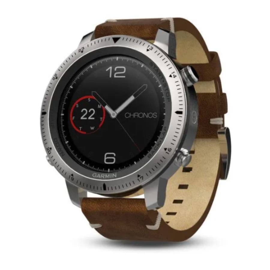 Hydrogel screen protectors for Garmin Fenix Chronos Series watch, pack of 6, in watch case for protection and durability.