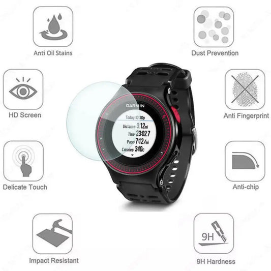Screen Protectors for Garmin Forerunner 225 (Pack of 5) Habicare