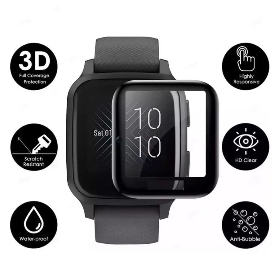 Screen Protectors for Garmin Venu Sq Series (Pack of 5) Habicare