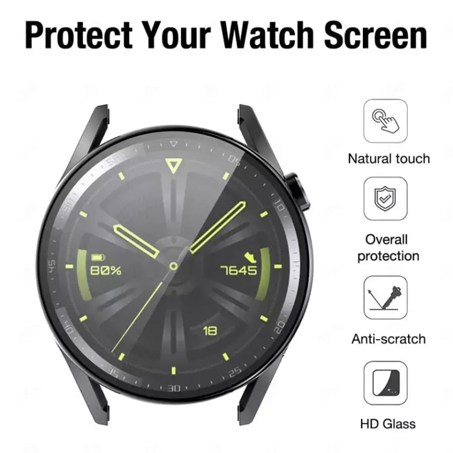 Protective Case for Huawei GT 2 (42mm) (Black) Habicare