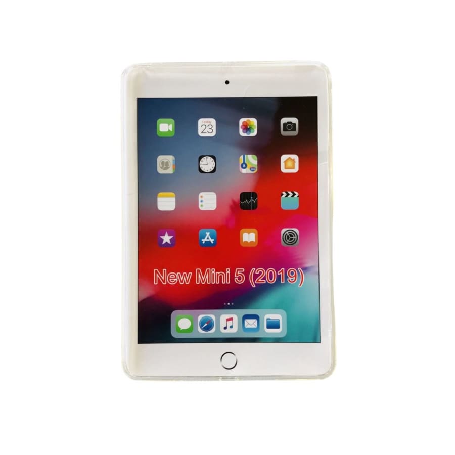 Silicone Cover for iPad mini (5th gen) (Clear) 9eight5