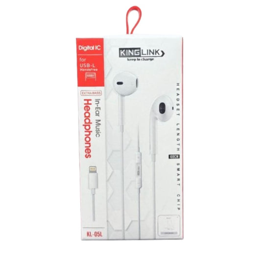 Kinglink Earphones (with lightning cable) - KL05L 9eight5