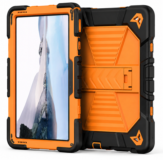 Microsoft Surface Go 3 (10.5 Inch) Rugged Shockproof Case with Kickstand (Orange) - ShopHub