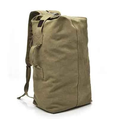 Waterproof Canvas Hiking Backpack - High Capacity Travel Pack in 2 Sizes | Outdoor Adventure Rucksack