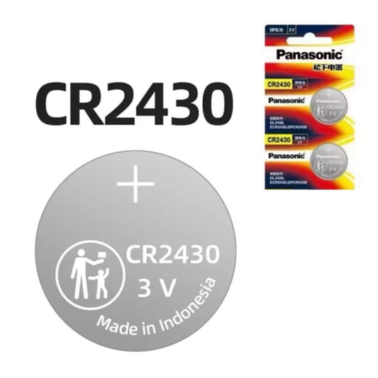 Watch Batteries for Panasonic CR2430 (2 Pack) That Watch Shop
