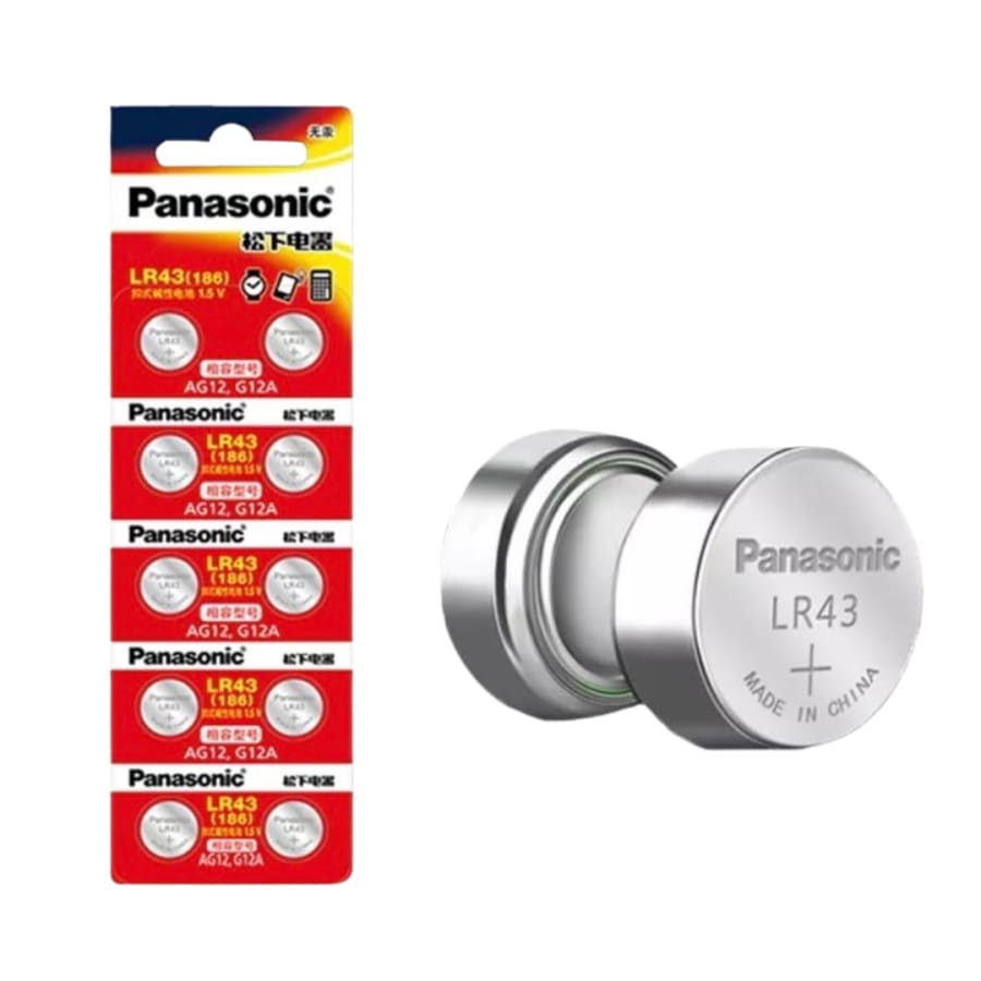 Panasonic LR43 / 186 Watch Batteries (10 Pack) That Watch Shop