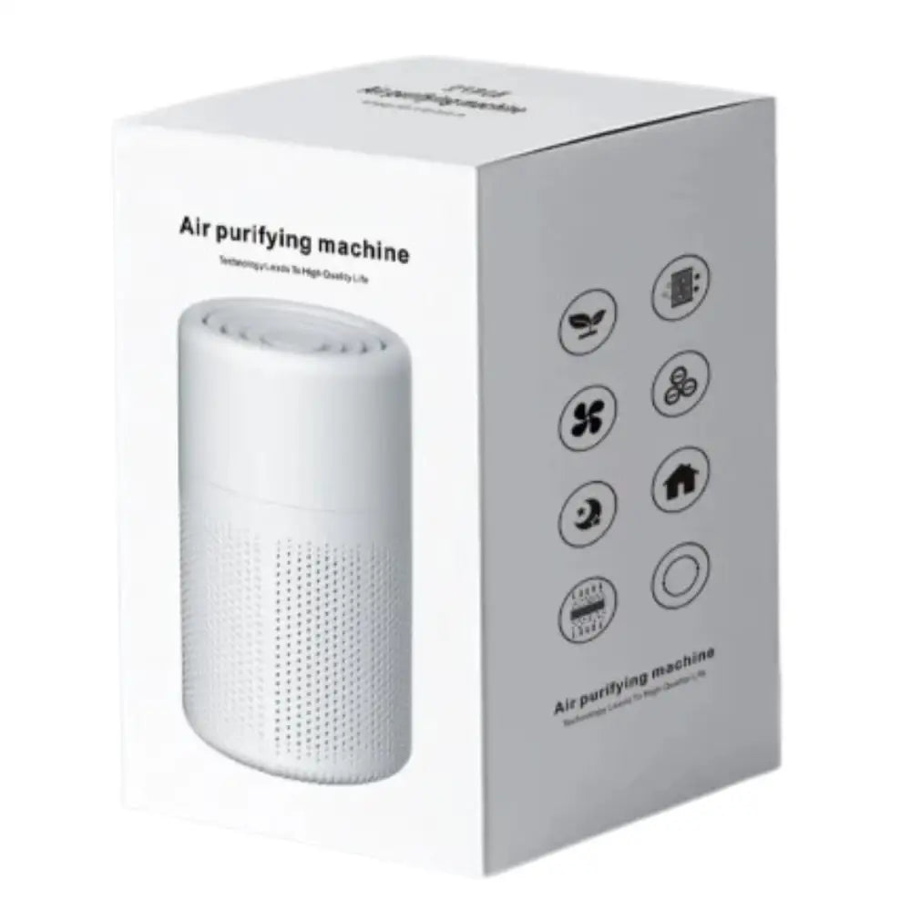 Portable Air Purifier – Blue Anion Deodorizer with Essential Oil Diffuser Habicare