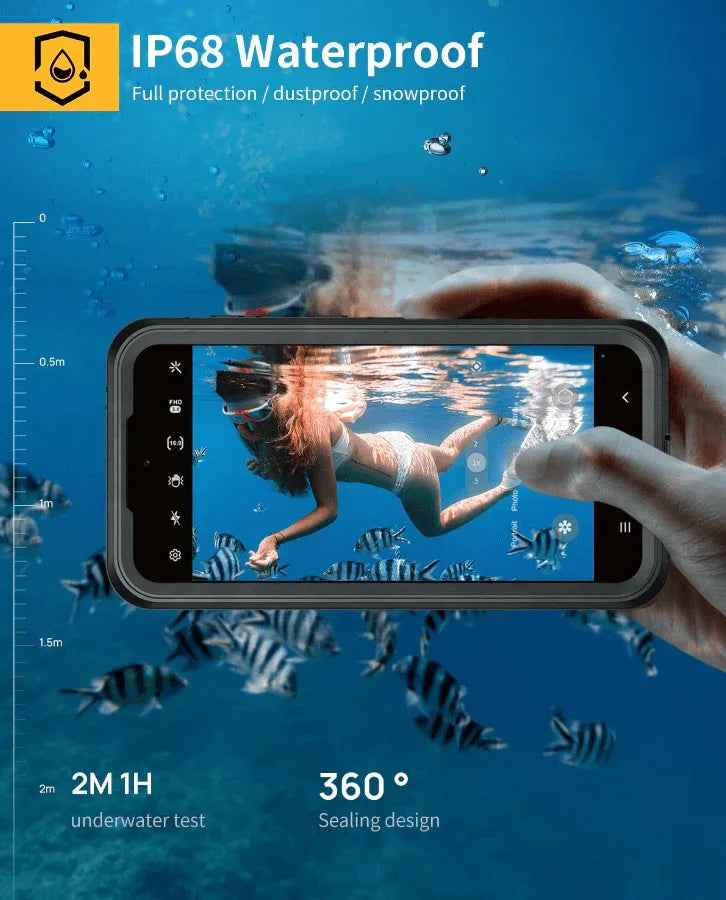 Samsung Galaxy A35 5G Waterproof Case Redpepper Full Protection