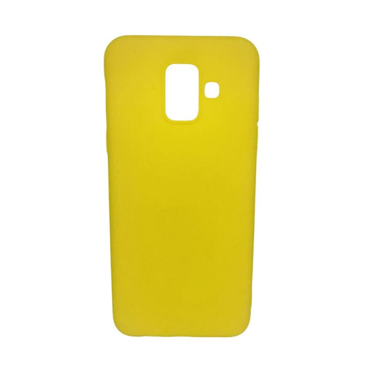 Silicone Case for Samsung Galaxy A6 (2018) (Yellow) 9eight5