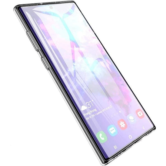 Silicone Case for Samsung Galaxy Note 10 Plus (Clear) 9eight5