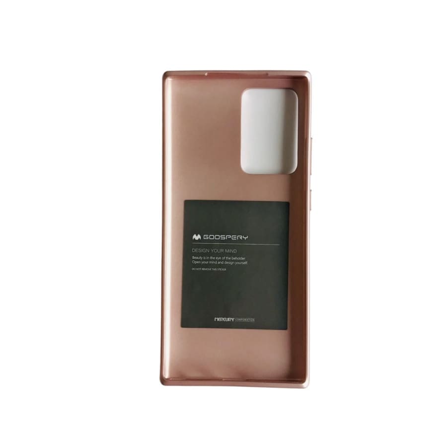 Goospery Silicone Case for Samsung Galaxy Note 20 Ultra (Rosegold) 9eight5