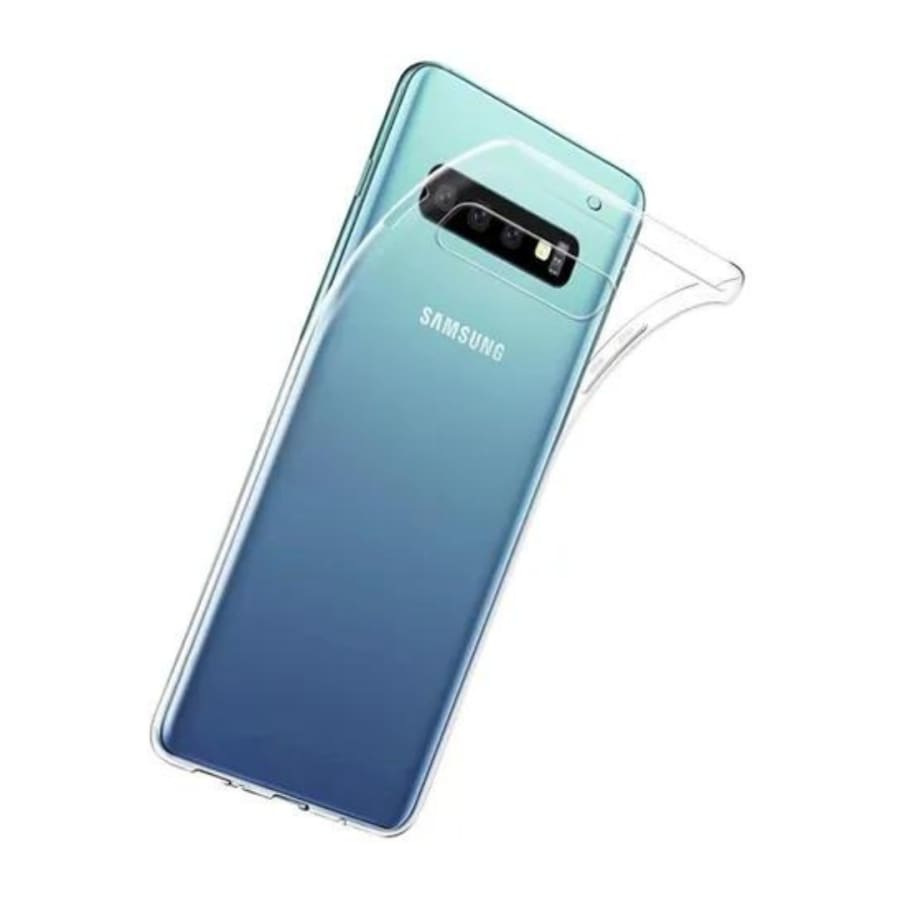 Silicone Case for Samsung Galaxy S10 Plus (Clear) 9eight5