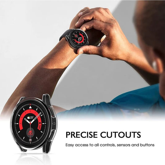 Protective Case for Samsung Galaxy Watch 5 Pro (45mm) (Clear) That Watch Shop