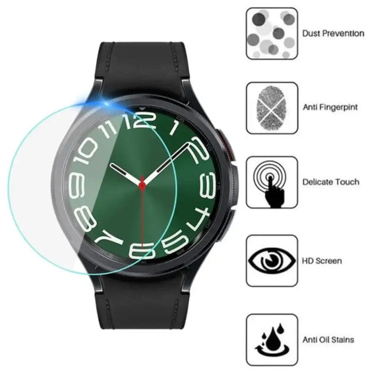 Screen Protectors for Samsung Galaxy Watch 6 (44mm) (Pack of 5) Habicare