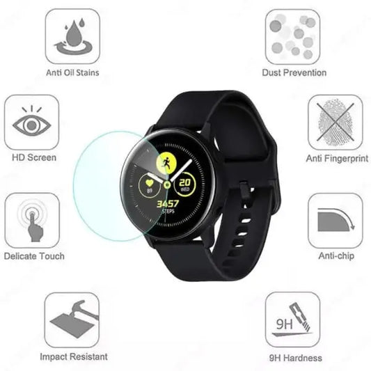 Screen Protectors for Samsung Galaxy Watch Active (40mm) (Pack of 5) Habicare