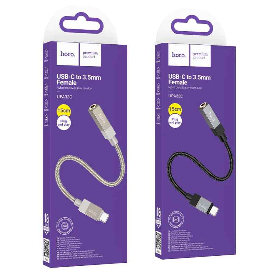 UPA32C Clever Type C to 3.5mm Adapter NZ