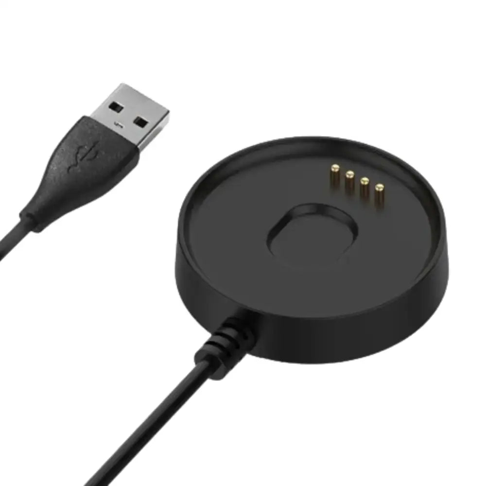 Habicare USB charging dock for Ticwatch C2 TWS smartwatch, compact charging station with USB connector.