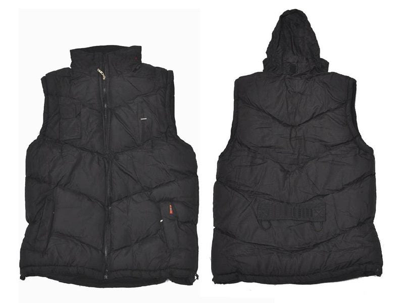 Fleece Lining Vest/Sleeveless Hooded Jacket - 4XL dealonline.co.nz