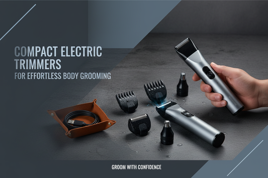 Compact Electric Trimmers for Effortless Body Grooming - ShopHub