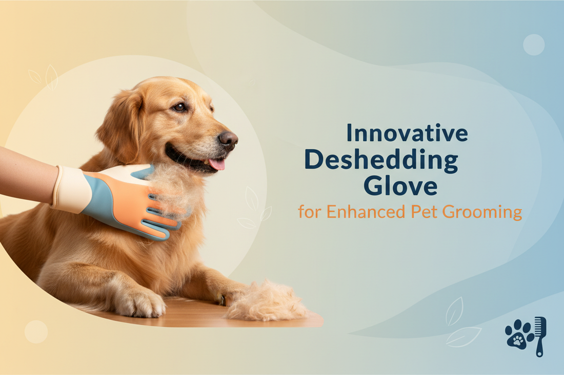 Innovative Deshedding Glove for Enhanced Pet Grooming - ShopHub