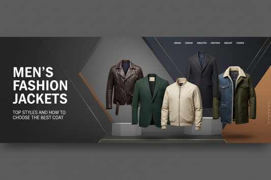 Men's Fashion Jackets: Top Styles and How to Choose the Best Coat - ShopHub