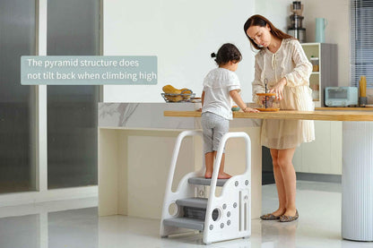 Multifunctional 3-in-1 Slide, Chair & Step Stool – Indoor Play Set for Toddlers