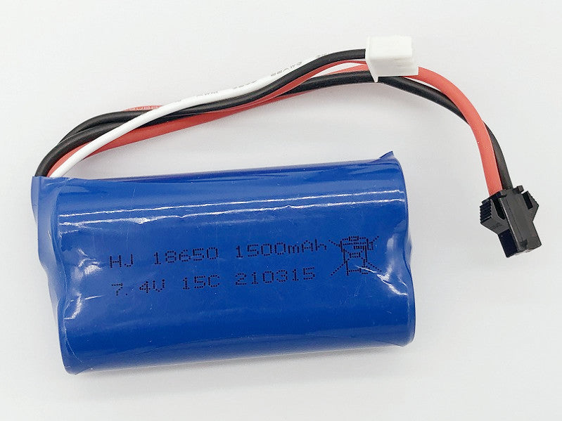 7.4V 1500mAh Black Li-Po Rechargeable Battery for Drone dealonline.co.nz