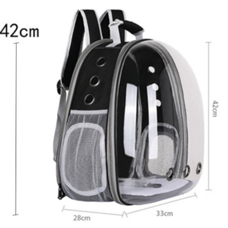 Pet Backpack Carrier Dog Cat Travel Clear Front dealonline.co.nz