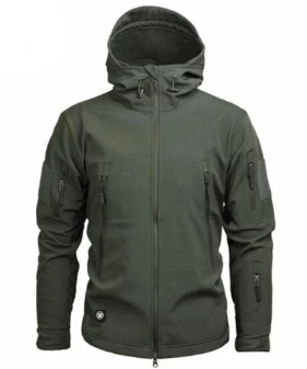 Wolf Tactical Softshell Jacket — Waterproof & Breathable | Men's Outdoor
