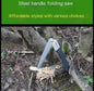 Folding Hand Saw - Portable Garden Pruning Saw for Woodworking & Outdoor Use