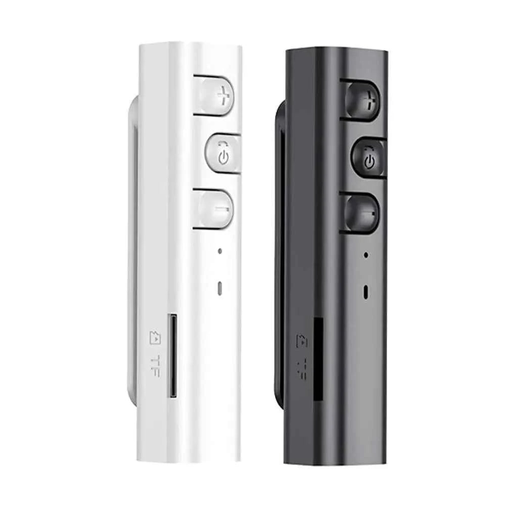 Mini Lavalier Bluetooth MP3 Player - HiFi Sound with Card Slot & AUX Output | Ultra-Compact