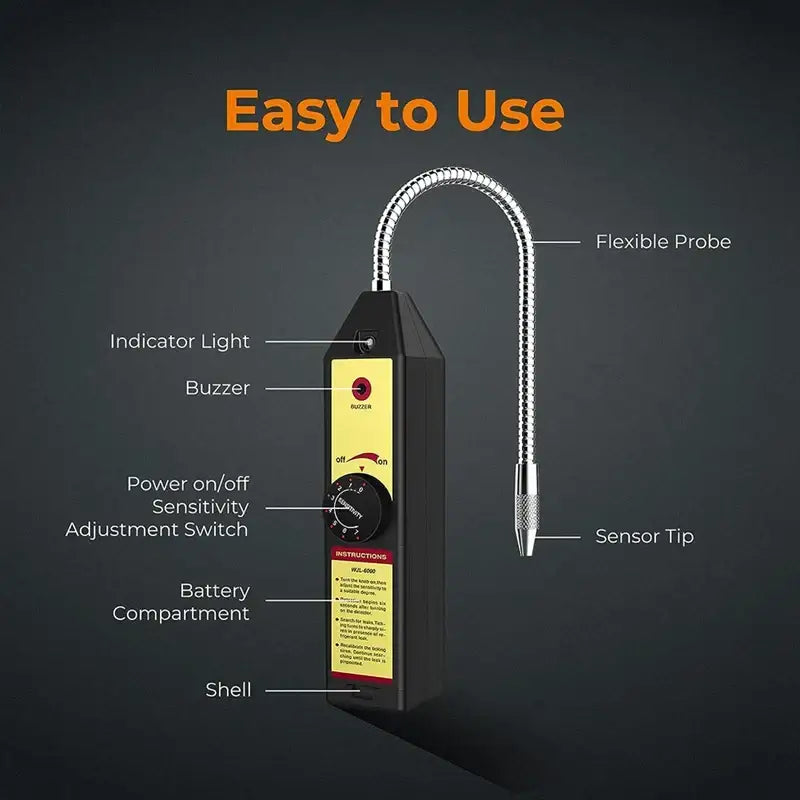 WJL-6000 Freon / Halogen Leak Detector Habicare