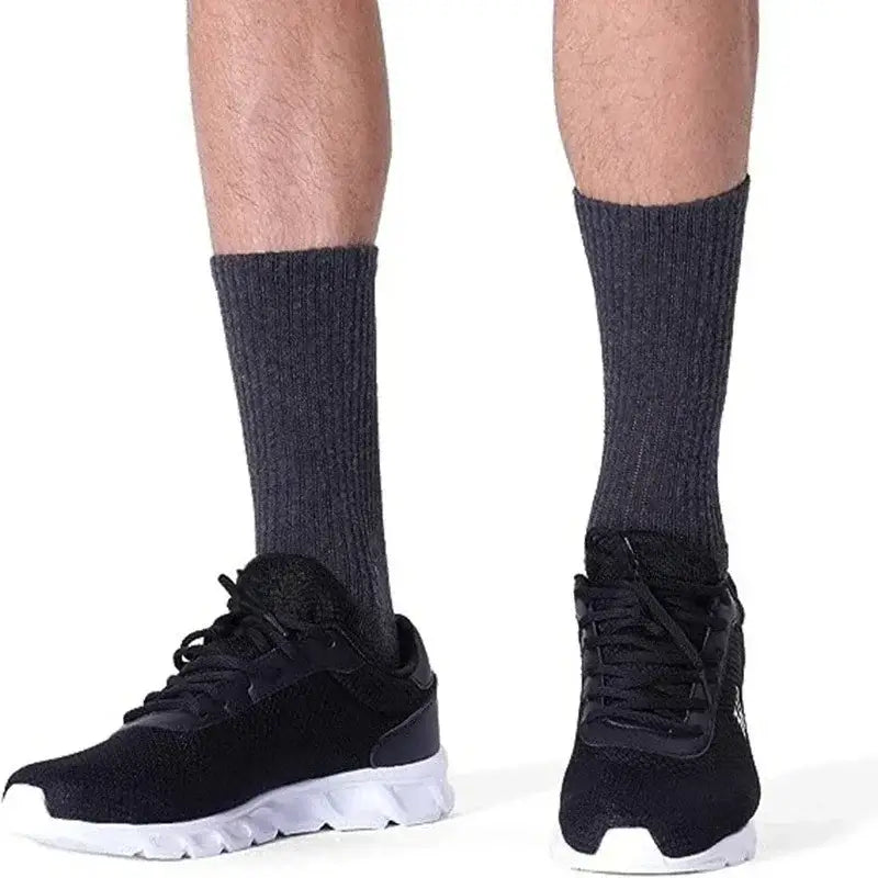 10 Pairs Plus Size Men's Athletic Socks (3 colours available) Habicare