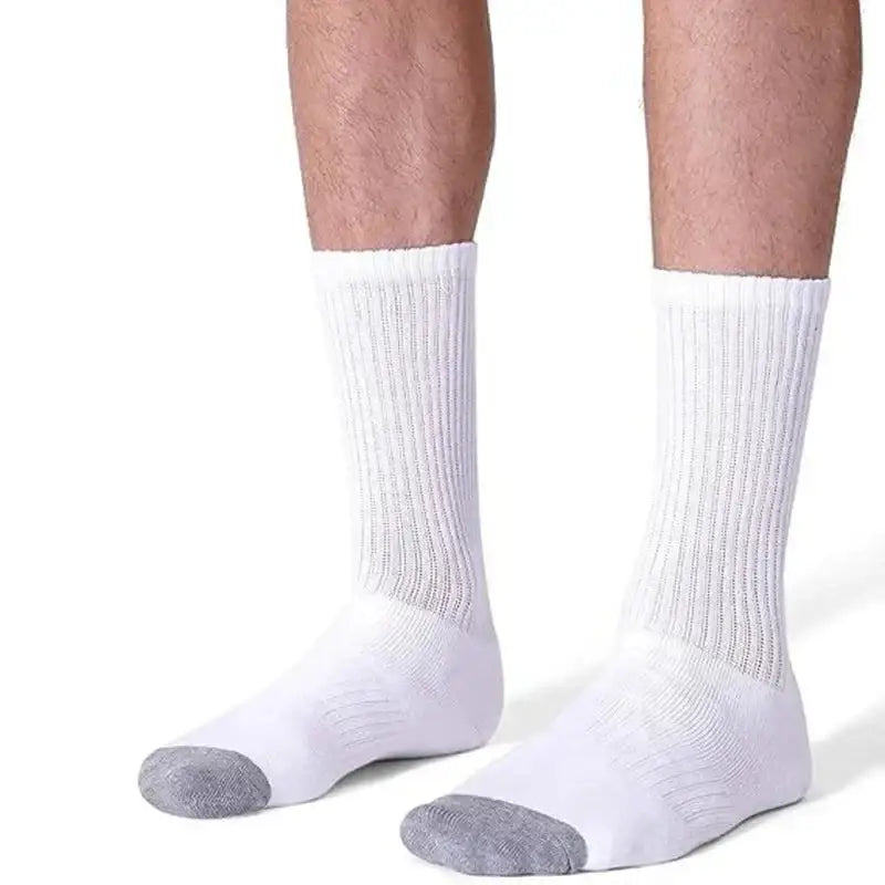 10 Pairs Plus Size Men's Athletic Socks (3 colours available) Habicare