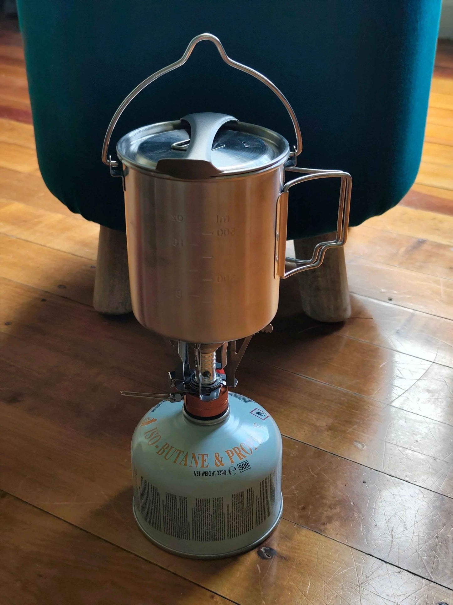 Complete Camp Kitchen Bundle - NZ Stock | Pot + Burner + Titanium Utensil