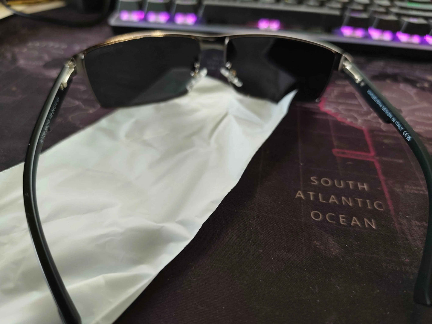 KINGSEVEN Polarized Sunglasses- UV400 Protection Semi-Rimless Sport Aviator