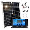 100W 12V Solar Panel Kit with Controller for RV's, caravans & Home (8 different types available)