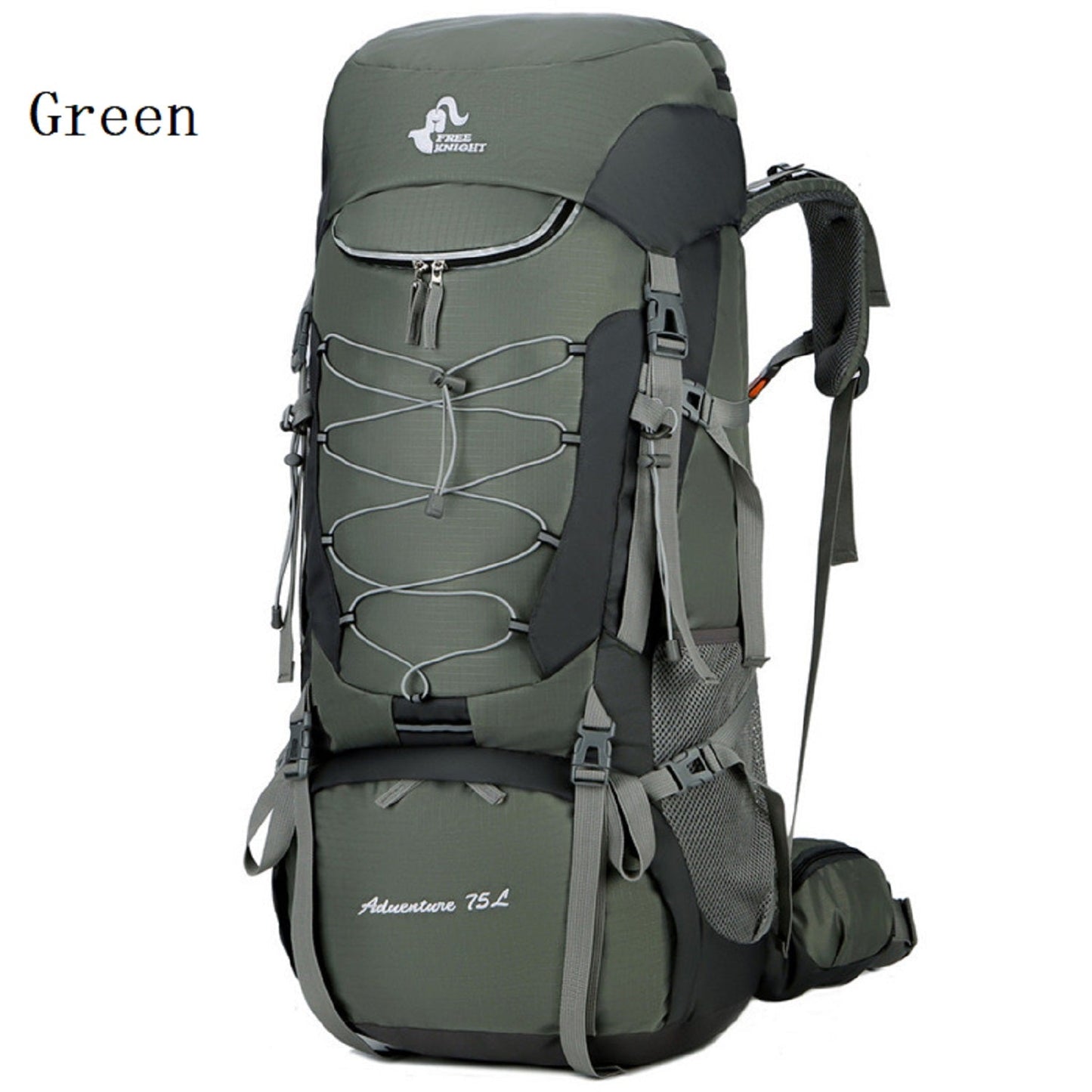 75L Camping & Hiking Backpack – Outdoor Travel Mountaineering Pack with Rain Cover ECOTREK