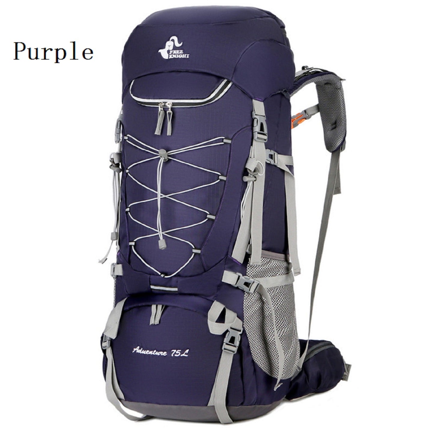 75L Camping & Hiking Backpack – Outdoor Travel Mountaineering Pack with Rain Cover ECOTREK