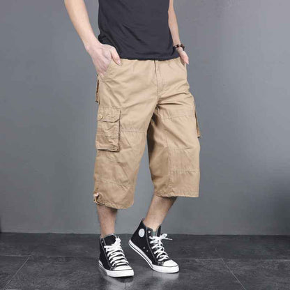 Men's Loose Casual Cotton Shorts for Summer