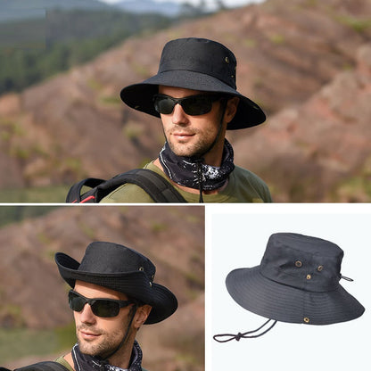 Sun Hat Bucket Outdoor Fishing Hiking Cap UV Protection dealonline.co.nz