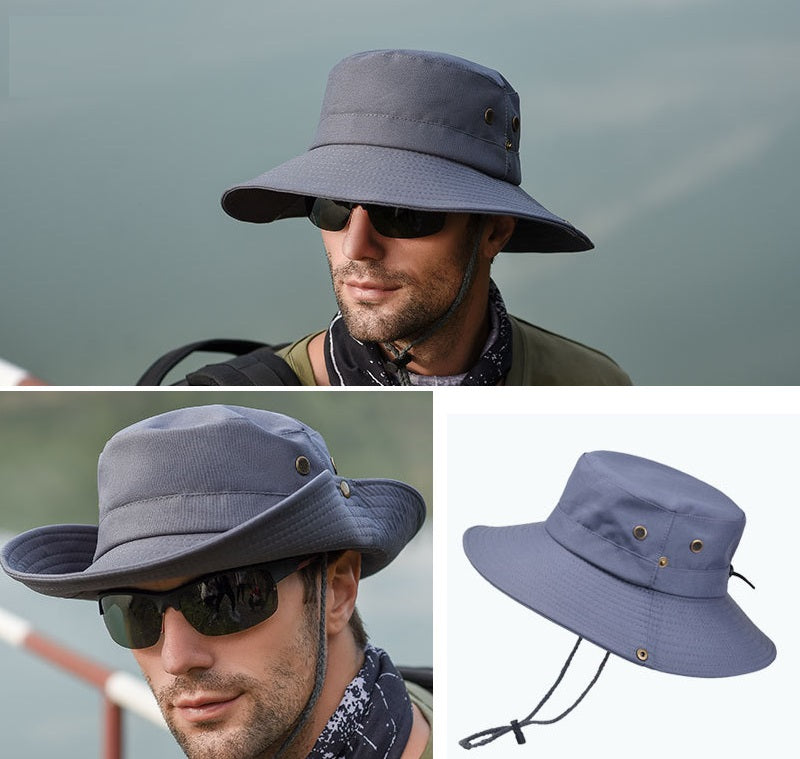 Sun Hat Bucket Outdoor Fishing Hiking Cap UV Protection dealonline.co.nz