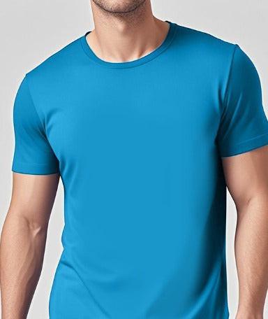 Solid Casual Short-Sleeve Crewneck T-Shirt Mead's Supply & Equipment Outfitters limited