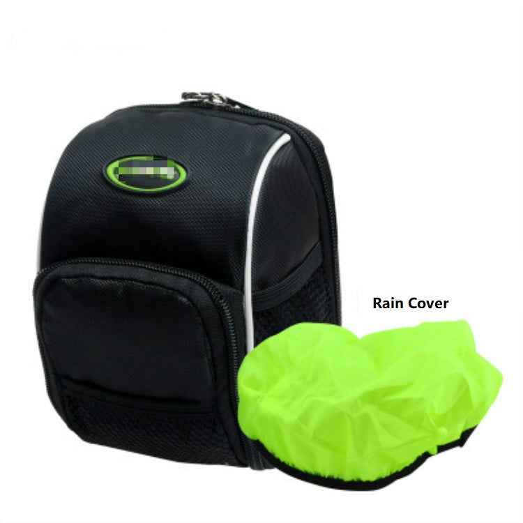 Bike Seat Saddle Bag with Rain Cover – Multifunctional 6-Pocket Cycling Bag JS11704