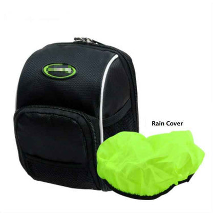 Bike Seat Saddle Bag with Rain Cover – Multifunctional 6-Pocket Cycling Bag JS11704
