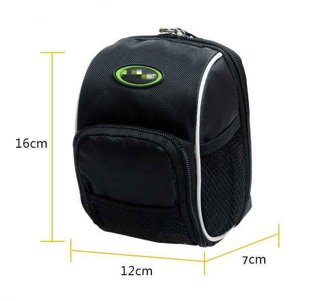 Bike Seat Saddle Bag with Rain Cover – Multifunctional 6-Pocket Cycling Bag JS11704